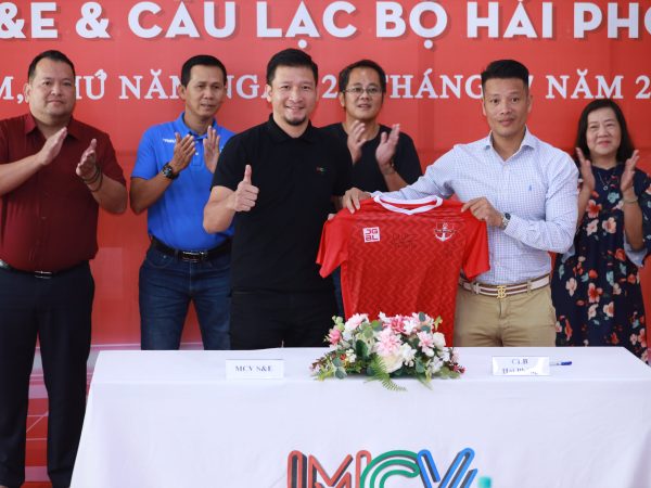 MCV S&E công bố bảo trợ truyền thông giải đấu bóng đá cho CLB Bóng đá Hải Phòng
